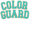 Colorguard Faux Embroidery Glitter by Print Palette